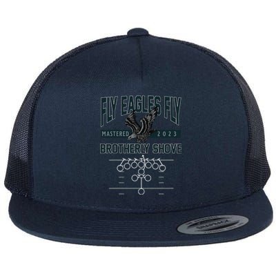 Ea.Gles F.Ly Brotherly Shove Flat Bill Trucker Hat