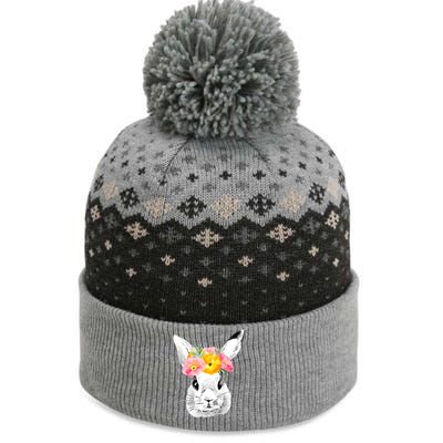 Easter Female Bunny Holiday The Baniff Cuffed Pom Beanie