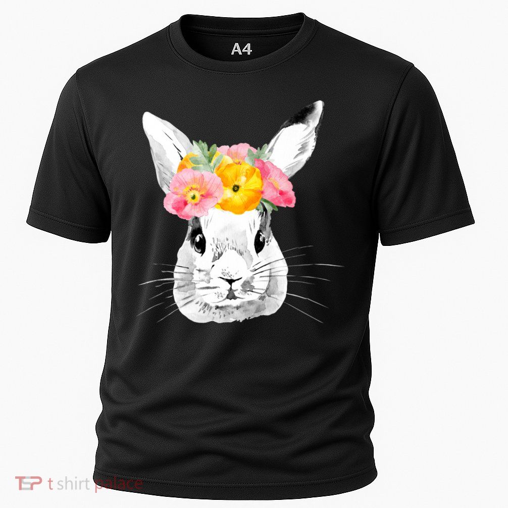 Easter Female Bunny Holiday Cooling Performance Crew T-Shirt