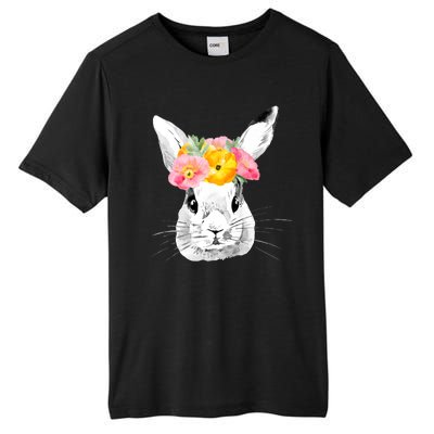 Easter Female Bunny Holiday Tall Fusion ChromaSoft Performance T-Shirt