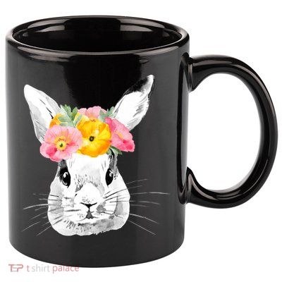 Easter Female Bunny Holiday 11oz C Handle Ceramic Mug