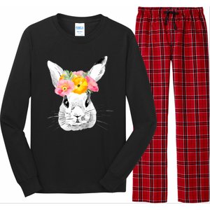 Easter Female Bunny Holiday Long Sleeve Pajama Set