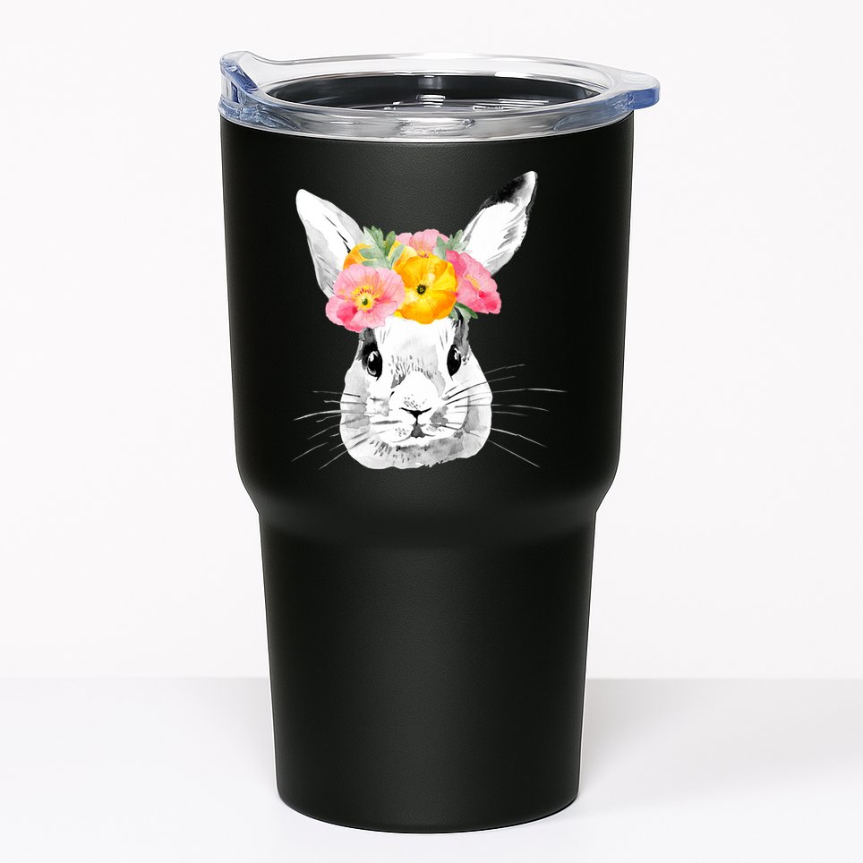 Easter Female Bunny Holiday Tumbler