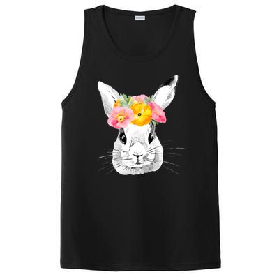 Easter Female Bunny Holiday PosiCharge Competitor Tank