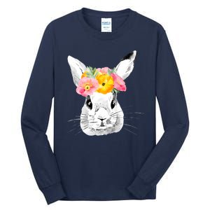 Easter Female Bunny Holiday Tall Long Sleeve T-Shirt