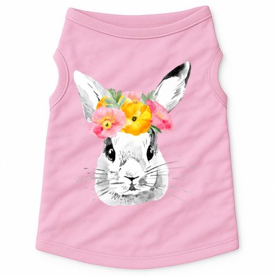 Easter Female Bunny Holiday Doggie Tank