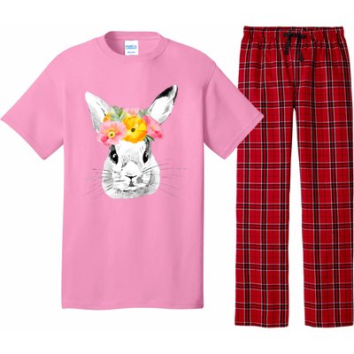 Easter Female Bunny Holiday Pajama Set