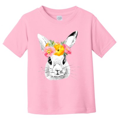 Easter Female Bunny Holiday Toddler T-Shirt