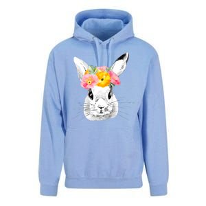 Easter Female Bunny Holiday Unisex Surf Hoodie