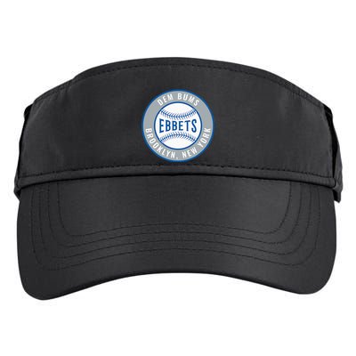 Ebbets Field Brooklyn New York Adult Drive Performance Visor