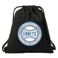 Ebbets Field Brooklyn New York Drawstring Bag