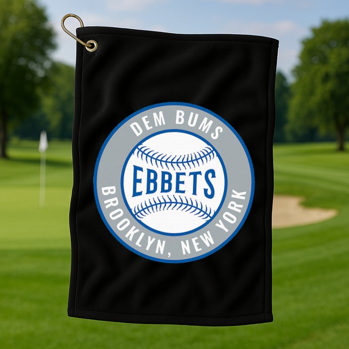 Ebbets Field Brooklyn New York Golf Towel