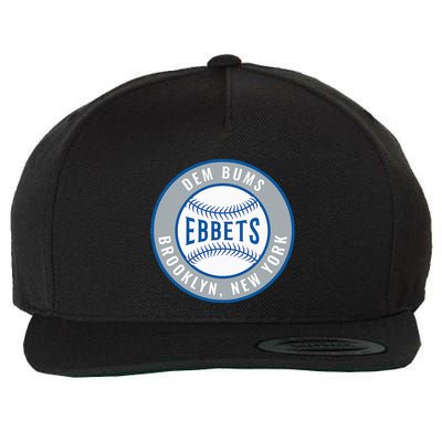 Ebbets Field Brooklyn New York Wool Snapback Cap