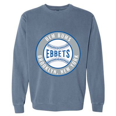 Ebbets Field Brooklyn New York Garment-Dyed Sweatshirt
