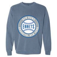 Ebbets Field Brooklyn New York Garment-Dyed Sweatshirt