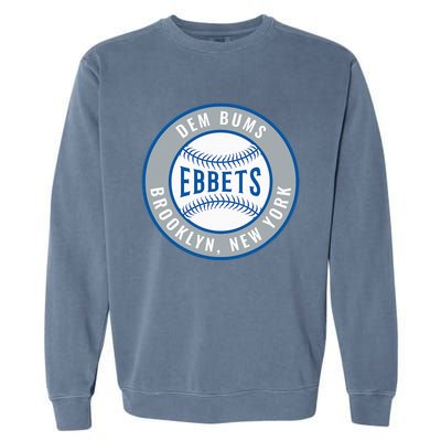 Ebbets Field Brooklyn New York Garment-Dyed Sweatshirt