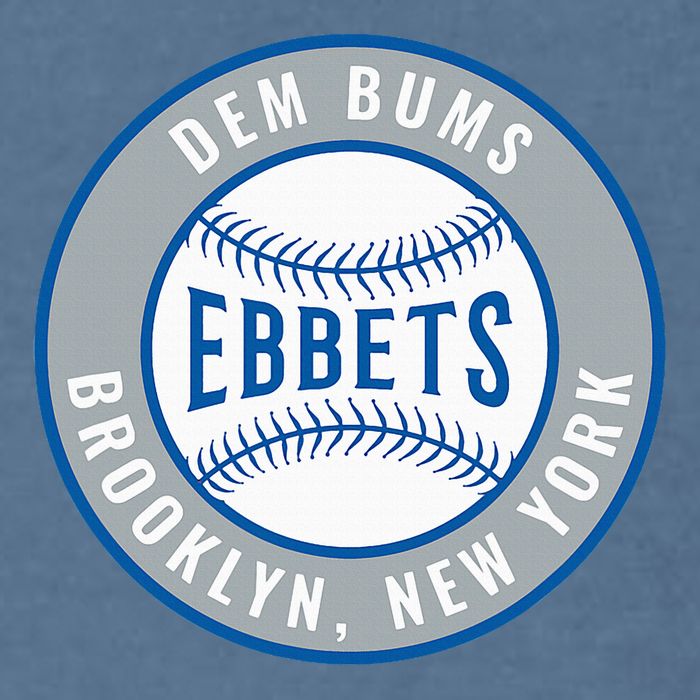 Ebbets Field Brooklyn New York Garment-Dyed Sweatshirt