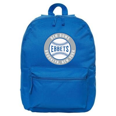 Ebbets Field Brooklyn New York 16 in Basic Backpack