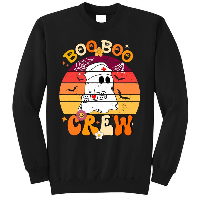 Etro Funny Boo Crew Ghost Halloween Paramedic Nurse Sweatshirt