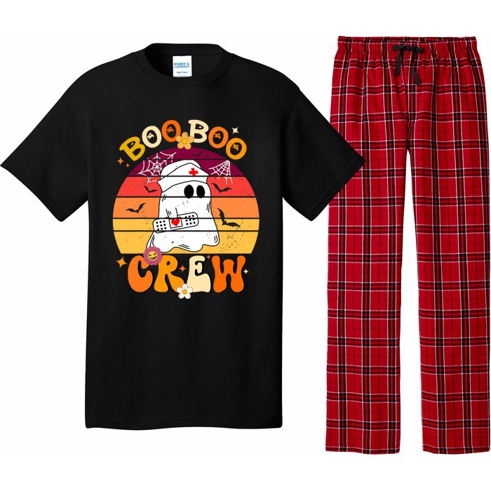 Etro Funny Boo Crew Ghost Halloween Paramedic Nurse Pajama Set