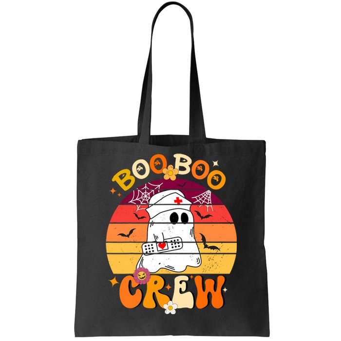 Etro Funny Boo Crew Ghost Halloween Paramedic Nurse Tote Bag