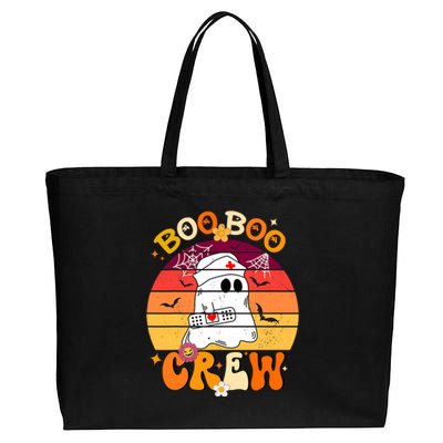 Etro Funny Boo Crew Ghost Halloween Paramedic Nurse Cotton Canvas Jumbo Tote