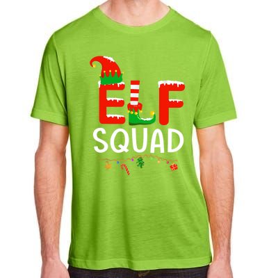 Elf Family Christmas Matching Pajamas Xmas Gift Squad Gift Adult ChromaSoft Performance T-Shirt