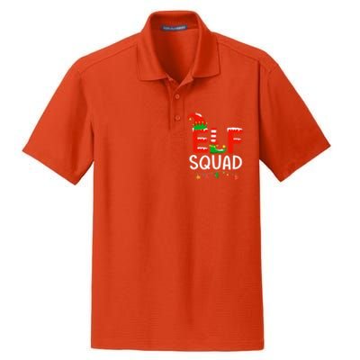 Elf Family Christmas Matching Pajamas Xmas Gift Squad Gift Dry Zone Grid Polo