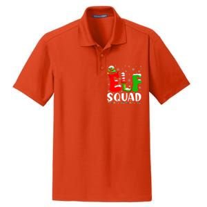 Elf Family Christmas Matching Pajamas Xmas Elf Squad Gift Dry Zone Grid Polo