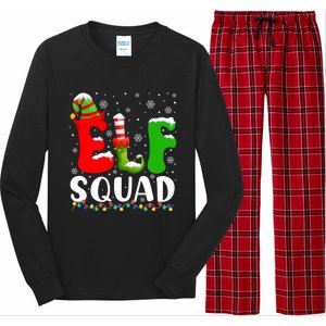 Elf Family Christmas Matching Pajamas Xmas Elf Squad Gift Long Sleeve Pajama Set