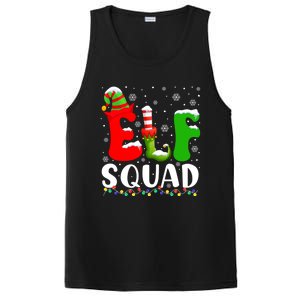 Elf Family Christmas Matching Pajamas Xmas Elf Squad Gift PosiCharge Competitor Tank