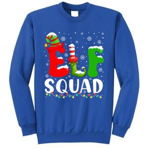 Elf Family Christmas Matching Pajamas Xmas Elf Squad Gift Sweatshirt