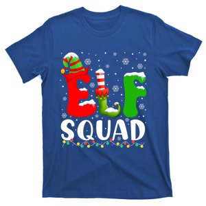 Elf Family Christmas Matching Pajamas Xmas Elf Squad Gift T-Shirt