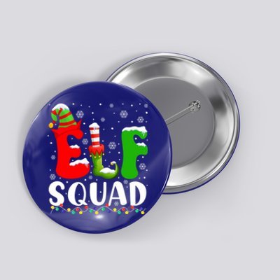 Elf Family Christmas Matching Pajamas Xmas Elf Squad Gift Button