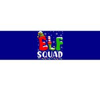 Elf Family Christmas Matching Pajamas Xmas Elf Squad Gift Bumper Sticker