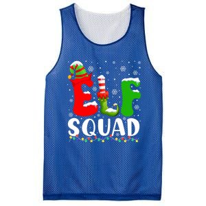 Elf Family Christmas Matching Pajamas Xmas Elf Squad Gift Mesh Reversible Basketball Jersey Tank