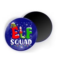 Elf Family Christmas Matching Pajamas Xmas Elf Squad Gift Magnet