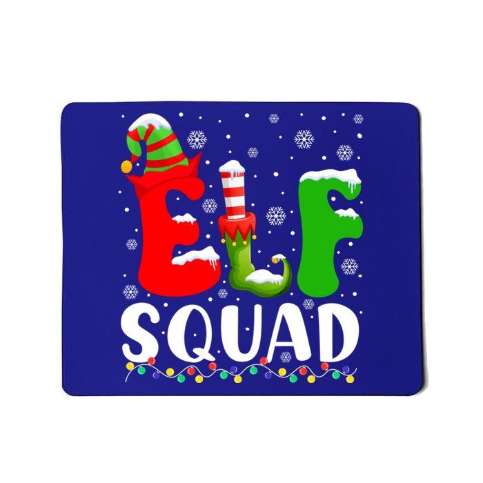 Elf Family Christmas Matching Pajamas Xmas Elf Squad Gift Mousepad