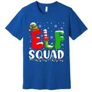 Elf Family Christmas Matching Pajamas Xmas Elf Squad Gift Premium T-Shirt