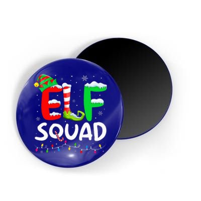 Elf Family Christmas Matching Pajamas Xmas Elf Squad  Magnet