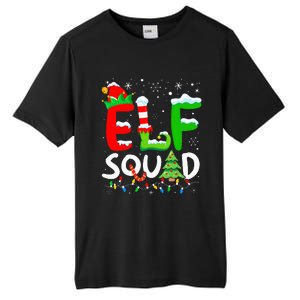 Elf Family Christmas Matching Pajamas Xmas Elf Squad Tall Fusion ChromaSoft Performance T-Shirt