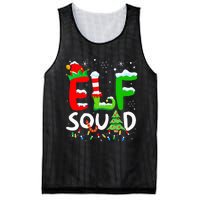 Elf Family Christmas Matching Pajamas Xmas Elf Squad Mesh Reversible Basketball Jersey Tank