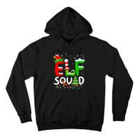 Elf Family Christmas Matching Pajamas Xmas Elf Squad Tall Hoodie