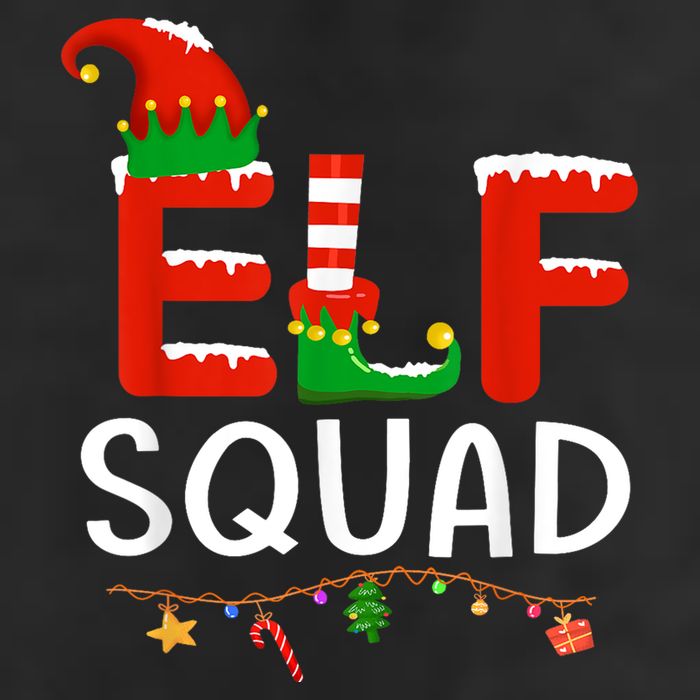 Elf Family Christmas Matching Pajamas XMas Elf Squad Cool Comfort Performance Bucket Hat