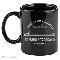 Edmund Fitzgerald Crew 11oz C Handle Ceramic Mug