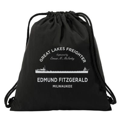 Edmund Fitzgerald Crew Drawstring Bag