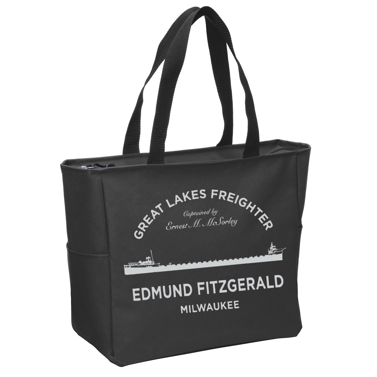 Edmund Fitzgerald Crew Zip Tote Bag