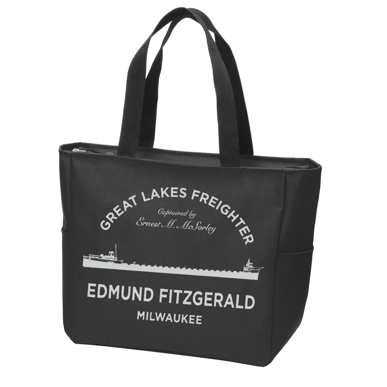 Edmund Fitzgerald Crew Zip Tote Bag