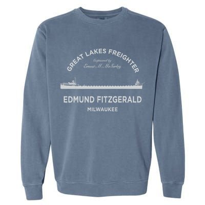 Edmund Fitzgerald Crew Garment-Dyed Sweatshirt