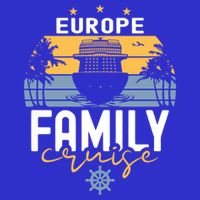 Europe Family Cruise Squad Cruise Ship Gift Premium T-Shirt